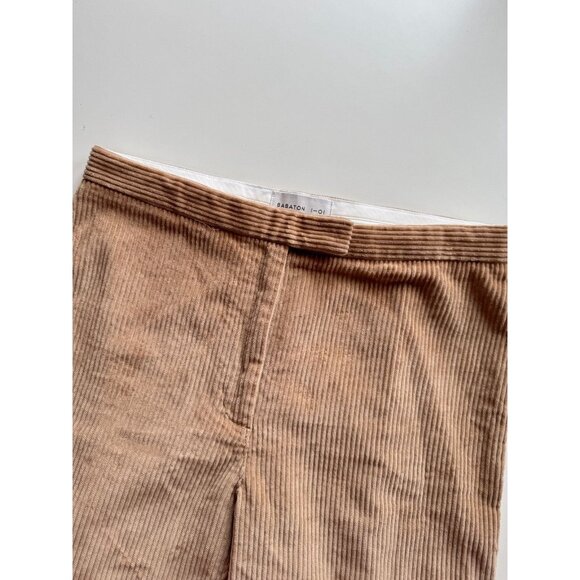 Aritzia BABATON 1-01 Albers Tan Corduroy Cropped Kick Flare Pants, Size 10 - Picture 8 of 13